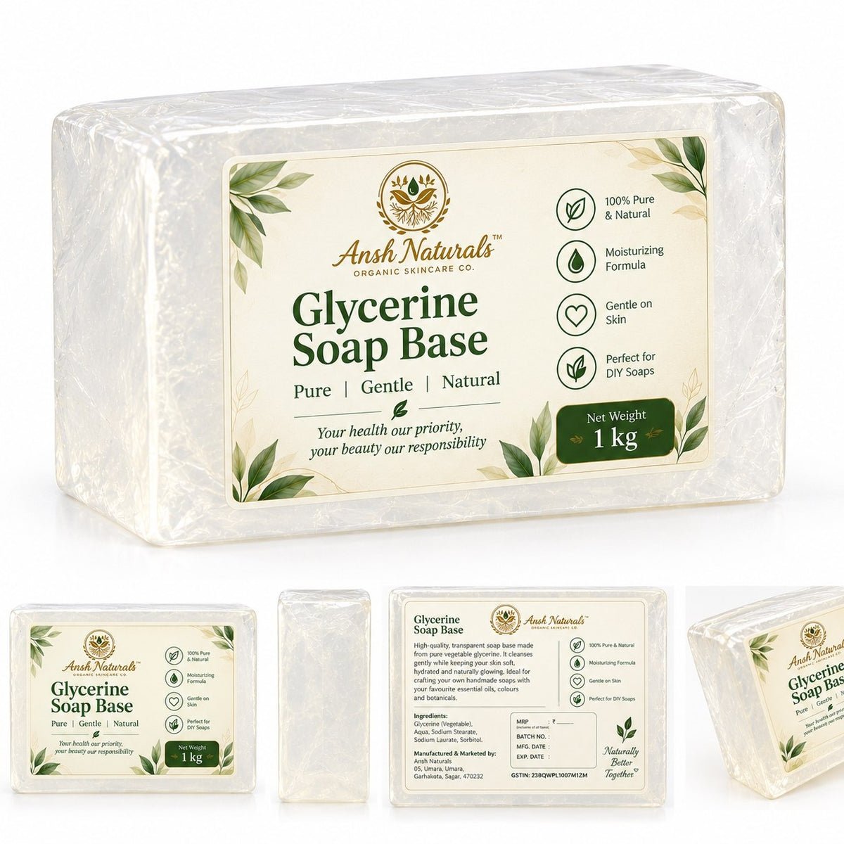 Transparent Glycerin Soap Base